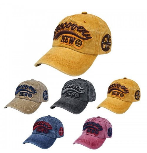 3D Big Logo Washed Style Baseball hats Wholesale Daily Wear Caps For Adults