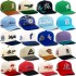 A Frame Unstructured 5 Panel 6 Panel Two Tone Letter Custom 3d Embroidered Embroidery Logo Cotton Baseball Hats Caps For Mem