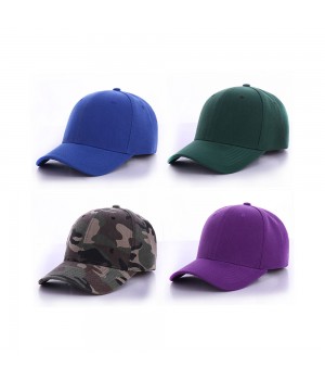 OEM Custom 6-panel Foldable Fitted hat Plain Baseball Cap