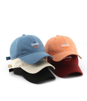 Wholesale Oem 3d Embroidery Logo Unstructured High Quality Plain Adjustable Dad Hat Outdoor Sports Cap Baseball Cap