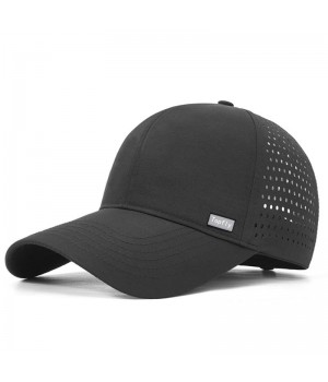 Custom Logo 5 Panel A-GAME Structured Snapback Waterproof hat Golf hat Cap Laser Cut Perforated Baseball Cap With Rubber Patch